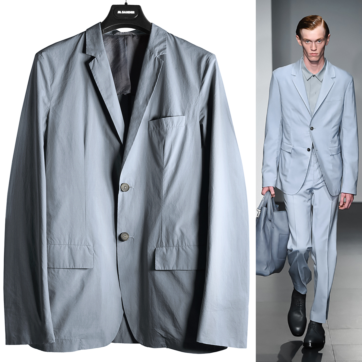 正規品 最高級 JIL SANDER ジルサンダー ウォッシャブル ボクシー 