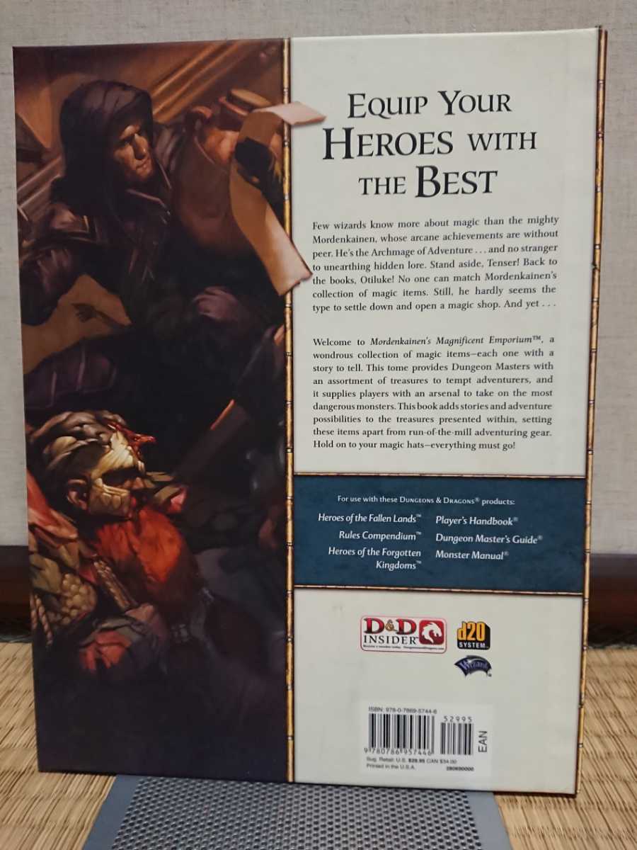 ダンジョンズ&ドラゴンズ 第４版 サプリメント Dungeons&Dragons 4th MORDENKAINEN'S MAGNIFICENT EMPORIUM 【英語版】_2