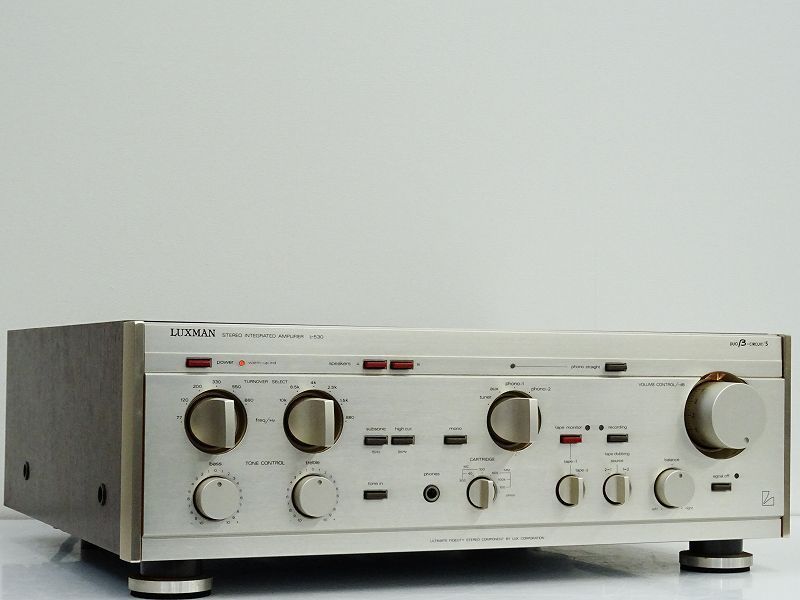 □□LUXMAN L-530 プリメインアンプ L530 ラックスマン□□210406001