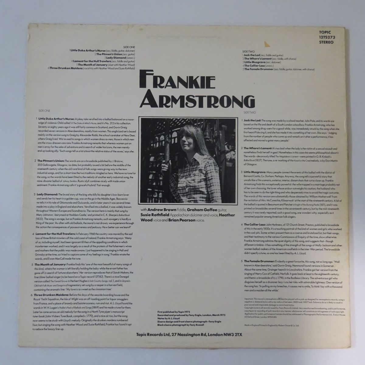 13036931;【UKori/TOPIC】Frankie Armstrong / Songs And Ballads_2