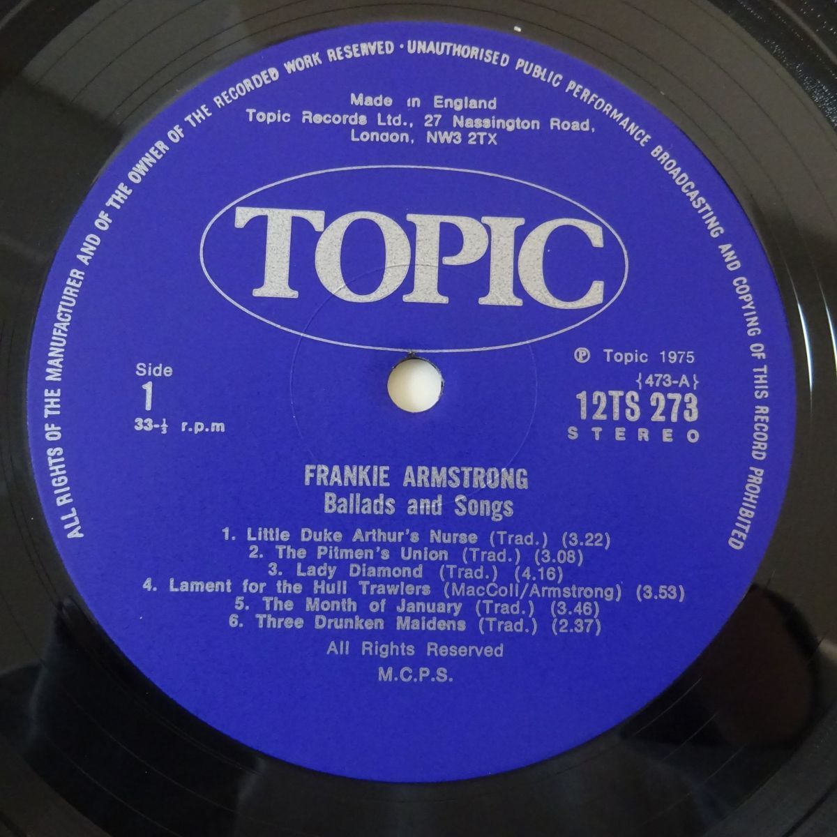 13036931;【UKori/TOPIC】Frankie Armstrong / Songs And Ballads_3