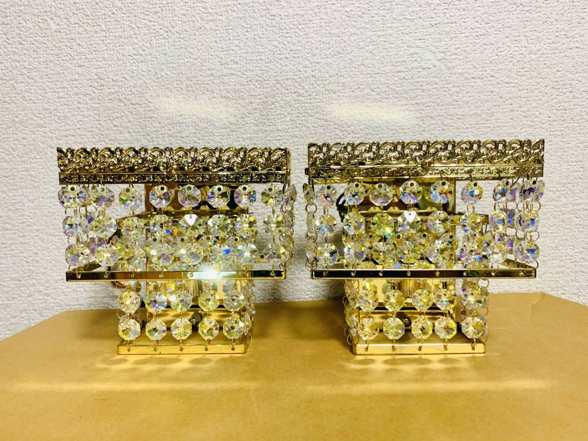 壁掛けシャンデリア デコトラ サロンバス ゴールドキング エスライト