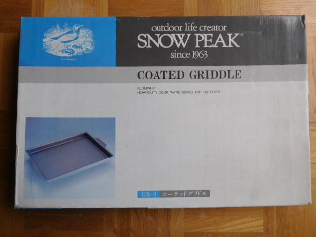 コーテッドグリドル SNOW PEAK GR-003 スノーピーク 激レア