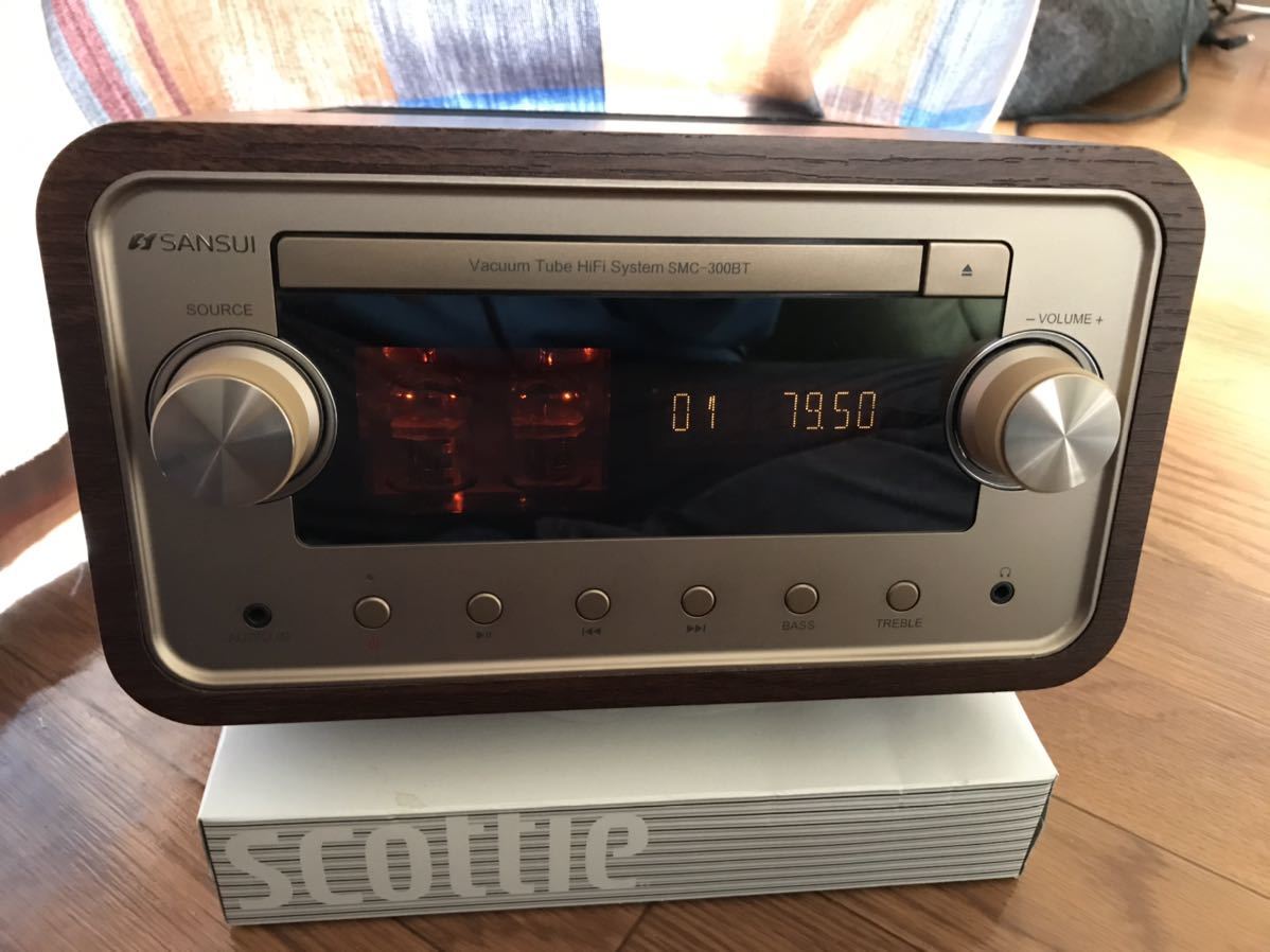 ☆超美品 SANSUI SMC-300BT 真空管 Bluetooth (送料込み) サンスイ