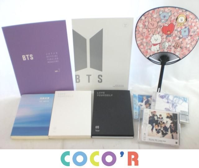 BTS まとめ売り CD ファンクラブ会報 NOW BTS 防弾少年団 韓流 同梱可中古品 ファンクラブ会報 7～10
