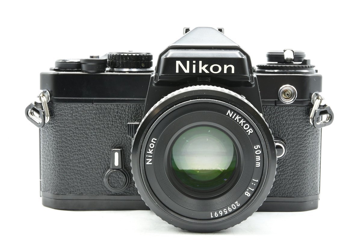 ◇ Nikon ニコン FE + AI-S NIKKOR 50mm F1.8 フィルムカメラ MF一眼