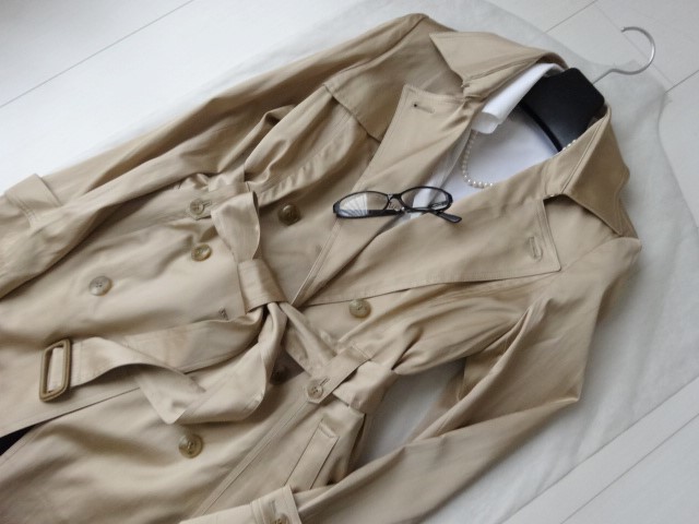 新品,高品質 美品 ANAYI アナイ【これからの薄手素材 大人の女性に 素敵な上品エレガント スプリングコート 今の時期~】