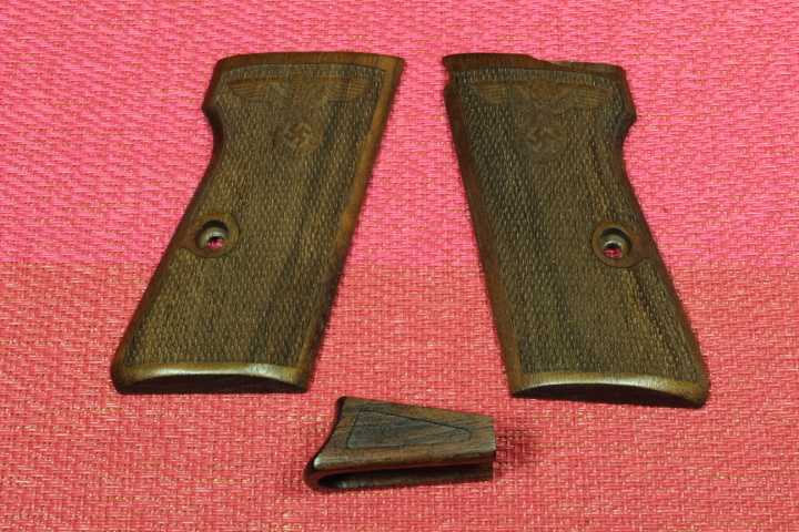 MULE CAW マルゼン ワルサー PPK/S 木製グリップ アドラー ＆ マガジン