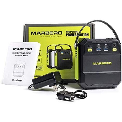 新品】MARBERO ポータブル電源 M87 22500mAh/83.25Wh 小型 軽量?家庭用 