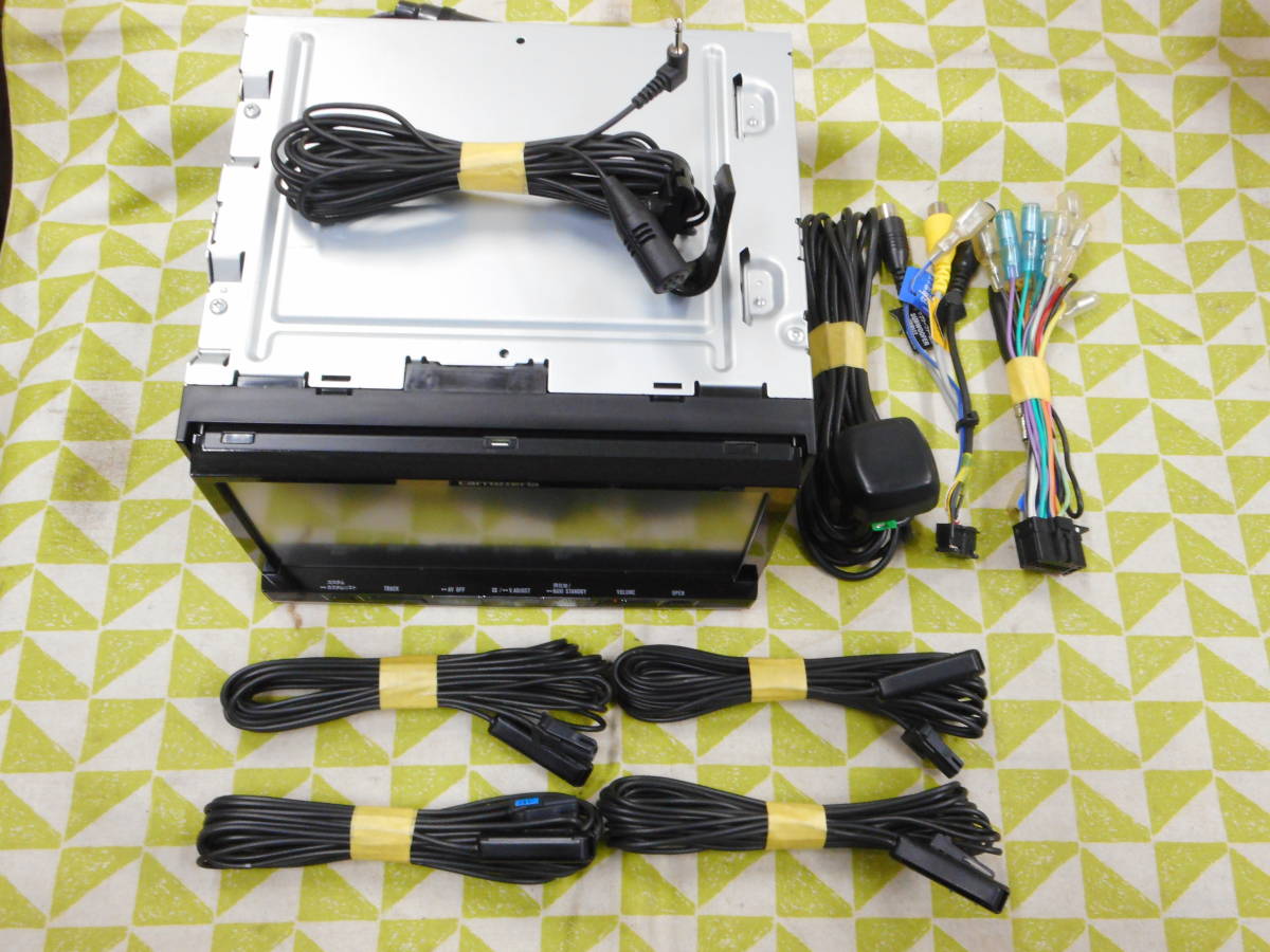 な-119 1円スタート♪★カロッツェリア AVIC-ZH0007★ 2015年地図 HDDナビ フルセグ/CD/DVD/SD/MSV/Bluetooth サイバーナビ