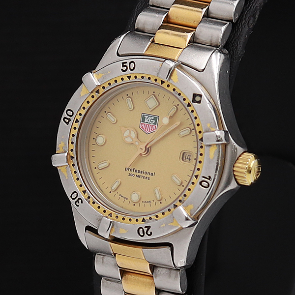 タグホイヤー HEUER プロフェッショナル TAG 964.008 1円 腕時計