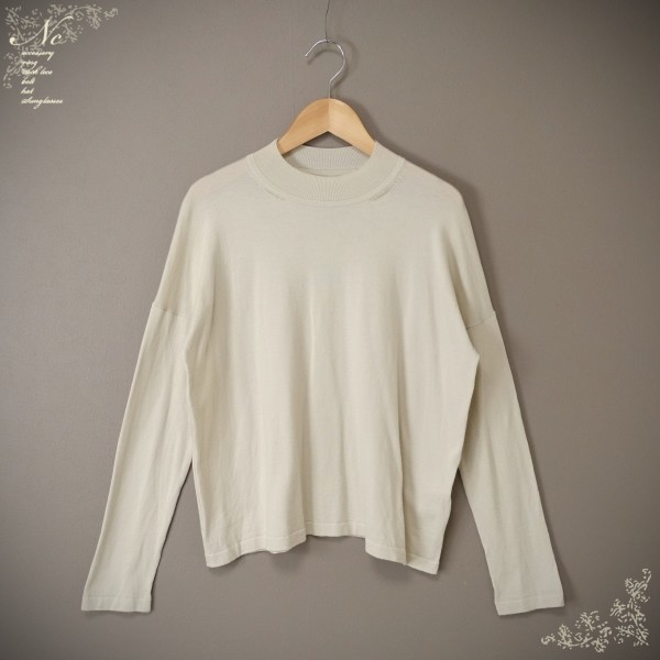 レディース 新品タグ付evam eva raising yarn pullover