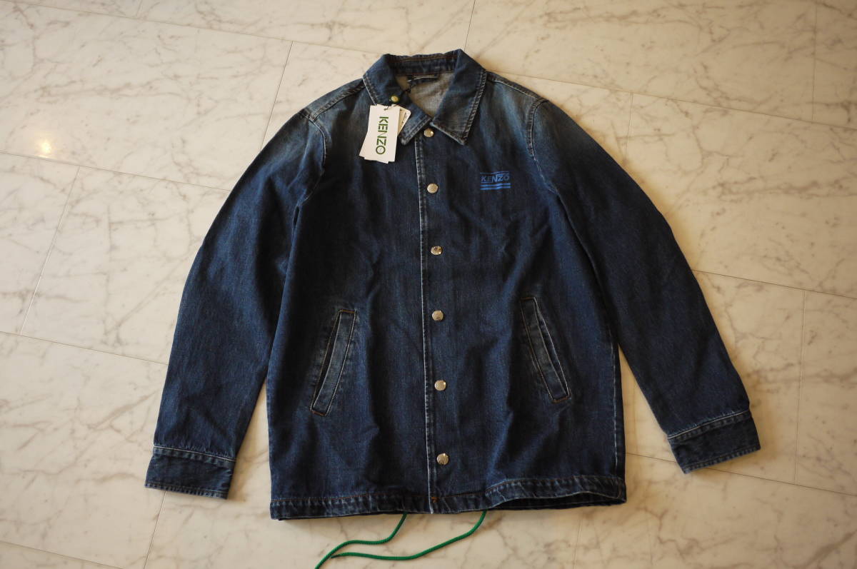  え15 KENZO デニムカバーオール インディゴ M 定価73 000円+税 ケンゾー ブルゾン 正規品(ケンゾー)｜売買されたオークション情報、yahooの商品情報をアーカイブ公開 - オークファン ケンゾー