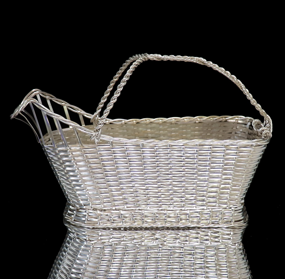 現品限り！】クリストフル Christofle ワインボトルバスケット