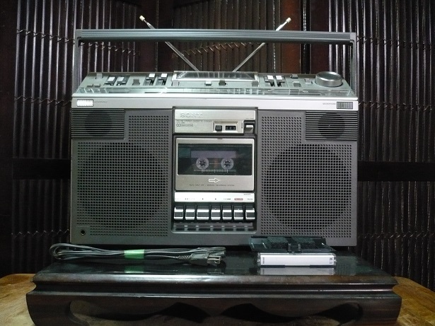 古典ラジカセ SONY CFS-686 整備品 美品 SONY