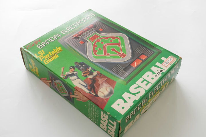 新品 LSI ポータブル ゲーム バンダイ BASEBALL ベースボール 昭和