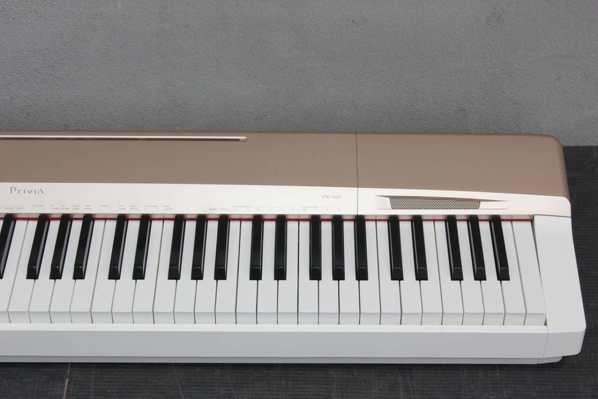 CASIO カシオ 電子ピアノ Privia プリヴィア PX-160 GD シャンパン 