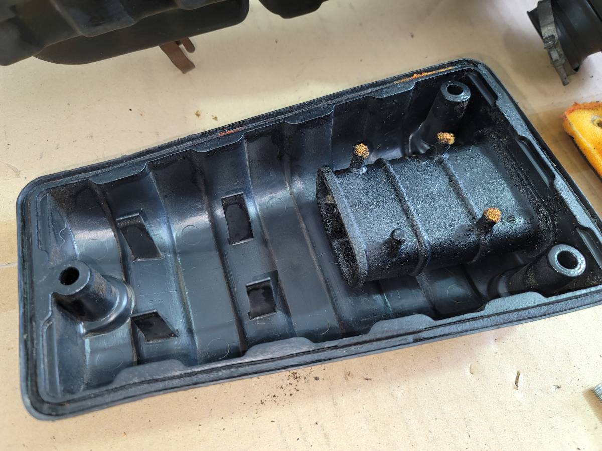 希少 1円売切 RZ250 RZ350 4L3 4U0 セレクト? テールカウル 純正色 