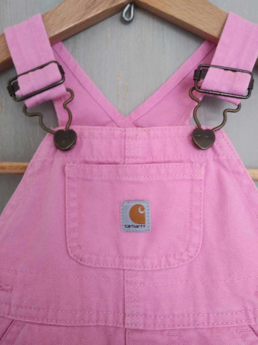 カーハート Carhartt キッズ 子供服 女の子 オーバーオール アメカジ かわいい 90 85 94cm 売買されたオークション情報 Yahooの商品情報をアーカイブ公開 オークファン Aucfan Com