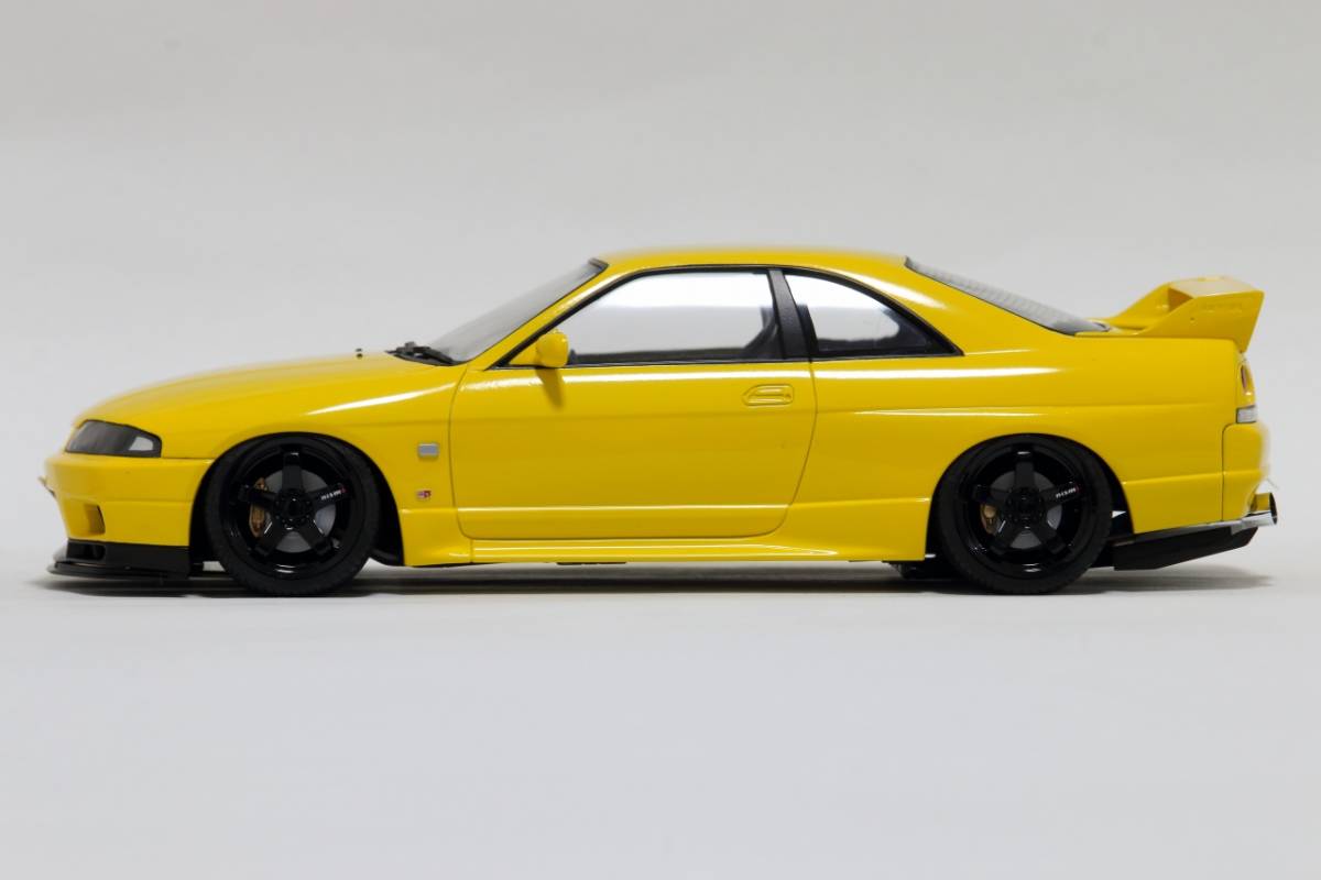 タミヤ r33 gt-r 製作 1 24 タミヤ スカイライン R33GT-R 完成品 - 1