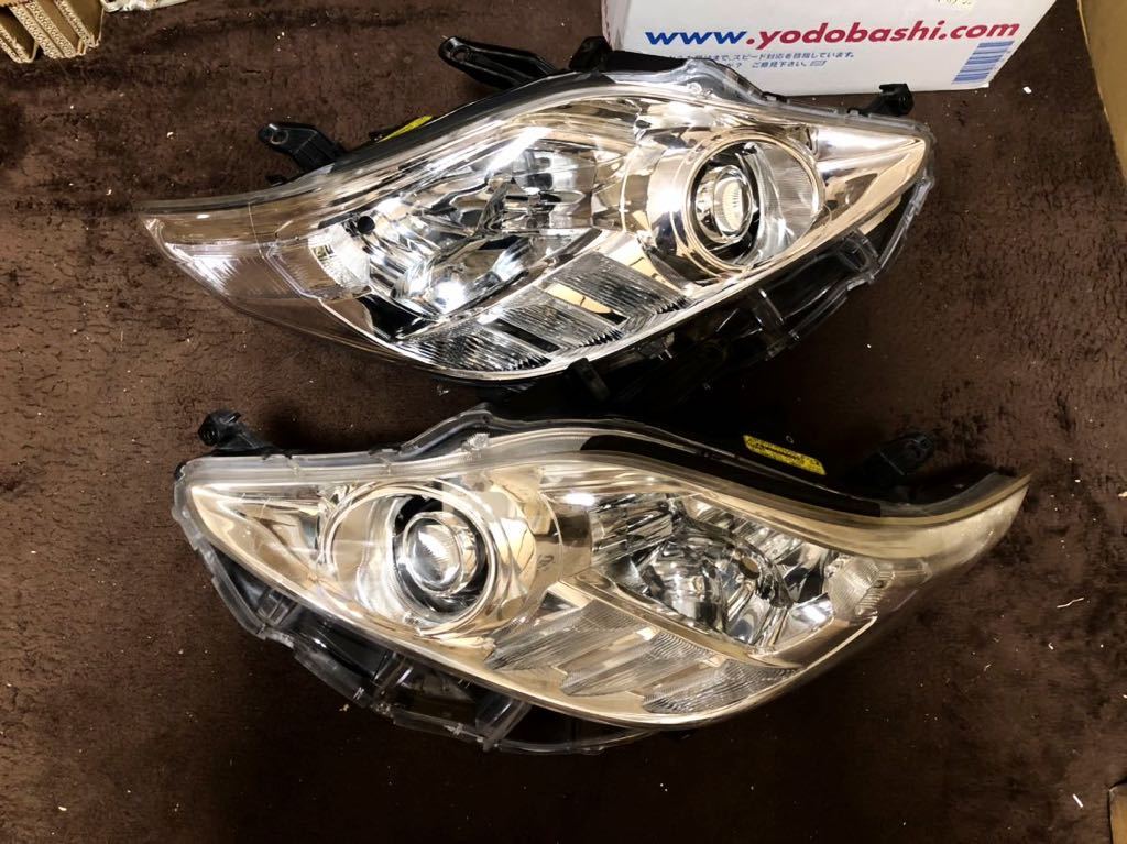 20 アルファード ヘッドライト 左右セット 前期 後期 AFS 有り ALPHARD