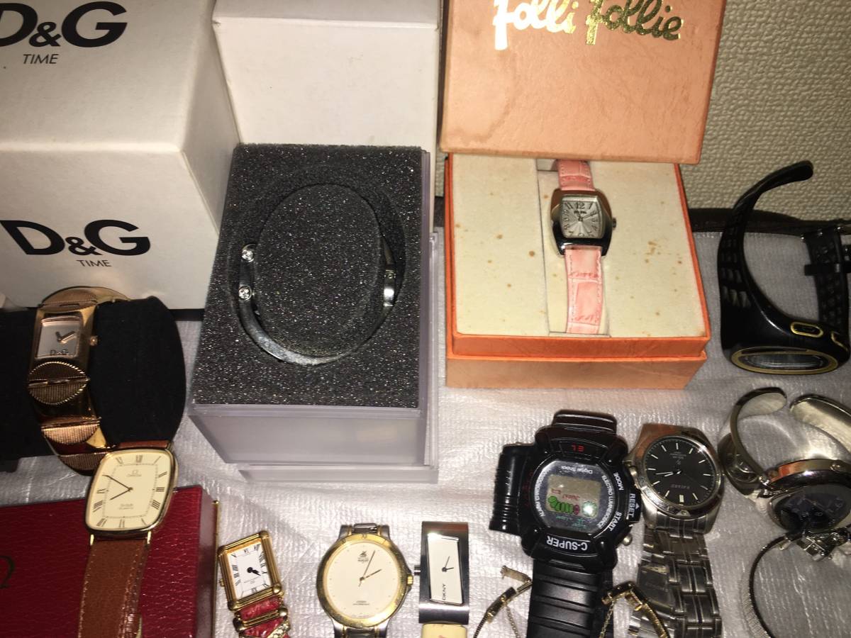 時計大量まとめ OMEGA/SEIKO/D＆G/DKNY/renoma/など_3
