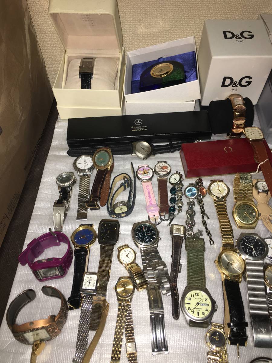 時計大量まとめ OMEGA/SEIKO/D＆G/DKNY/renoma/など_4