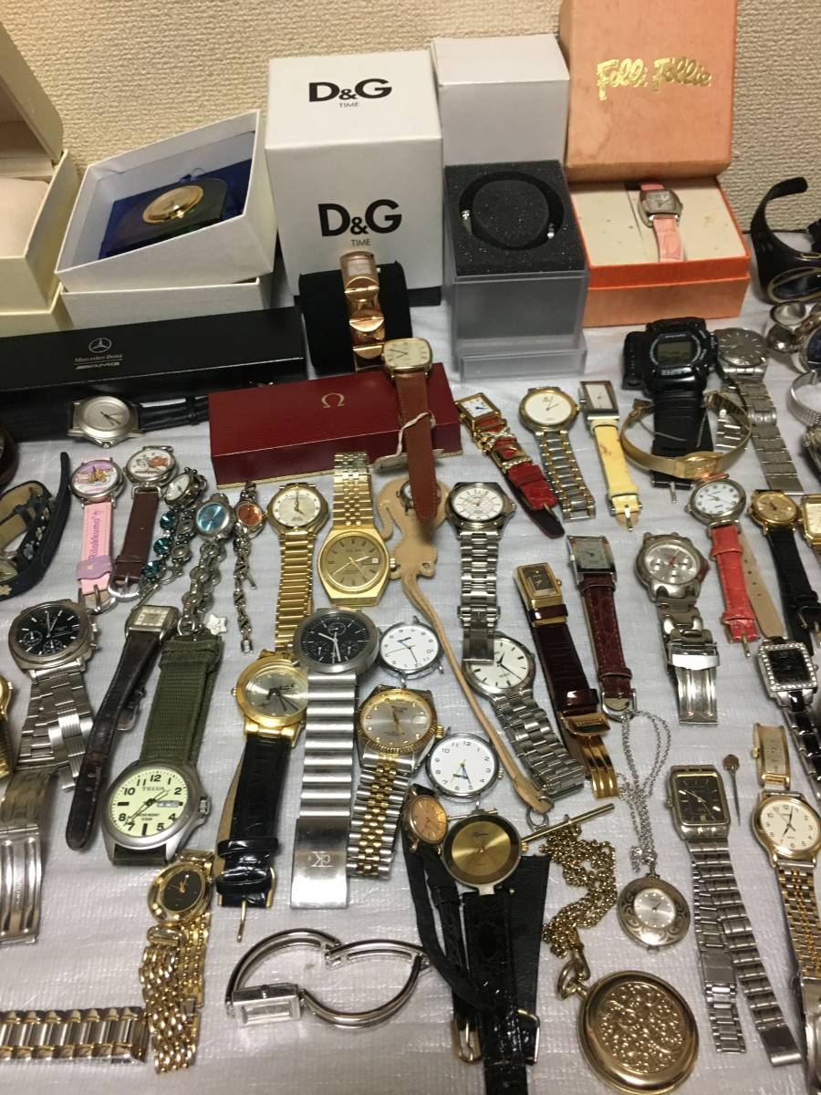 時計大量まとめ OMEGA/SEIKO/D＆G/DKNY/renoma/など_8