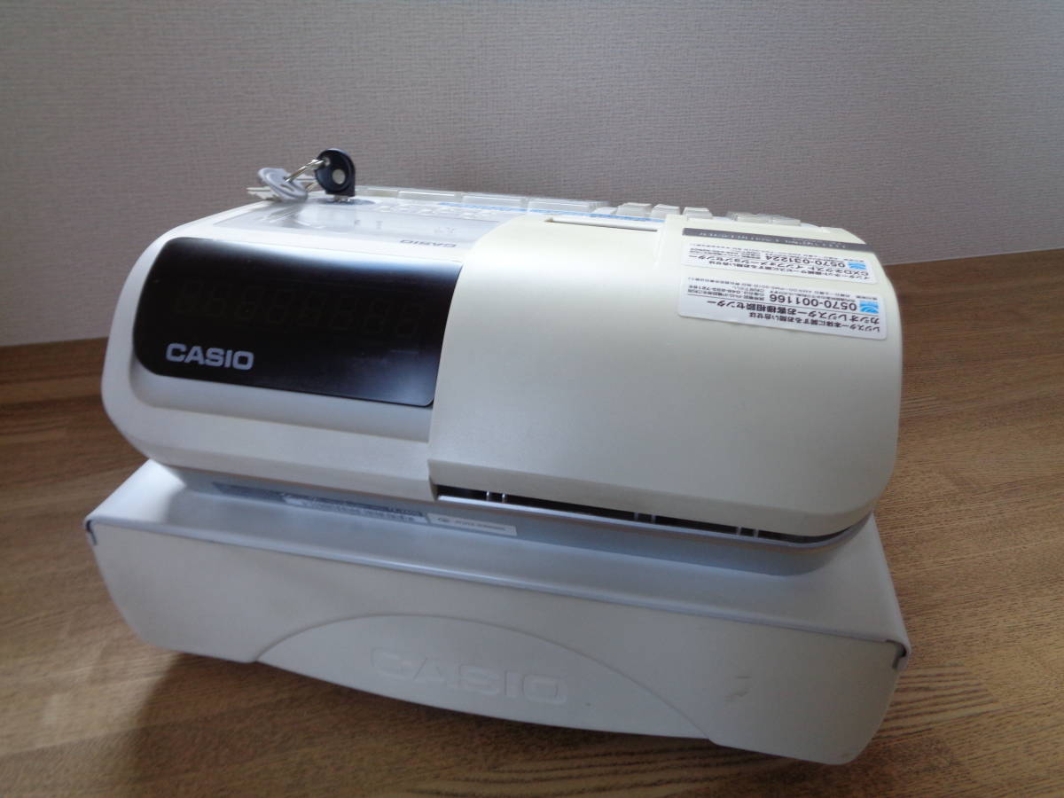 TE-2000 CASIO レジスター 電子レジスター 0 カシオ 長期使用可能 フル