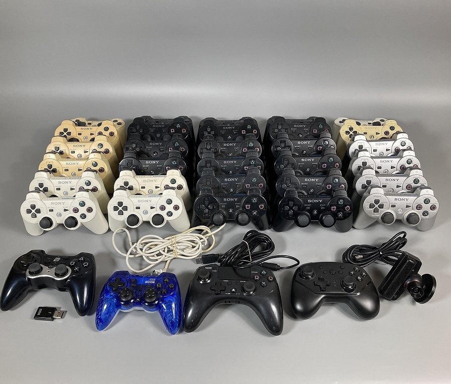 ジャンク Sony Ps3 本体 用 純正 コントローラー 合計34個 Dualshock3 デュアルショック3 他含む 3 アクセサリ 周辺機器 売買されたオークション情報 Yahooの商品情報をアーカイブ公開 オークファン Aucfan Com
