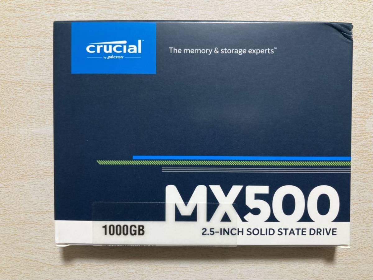 Crucial クルーシャルMX500 SSD 1TB 2.5インチ CT1000MX500SSD1 【公式 
