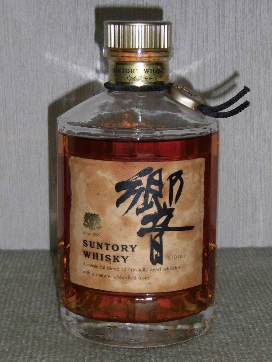 旧ボトル SUNTORY サントリー ウイスキー 響 HIBIKI 17年表記なし 裏