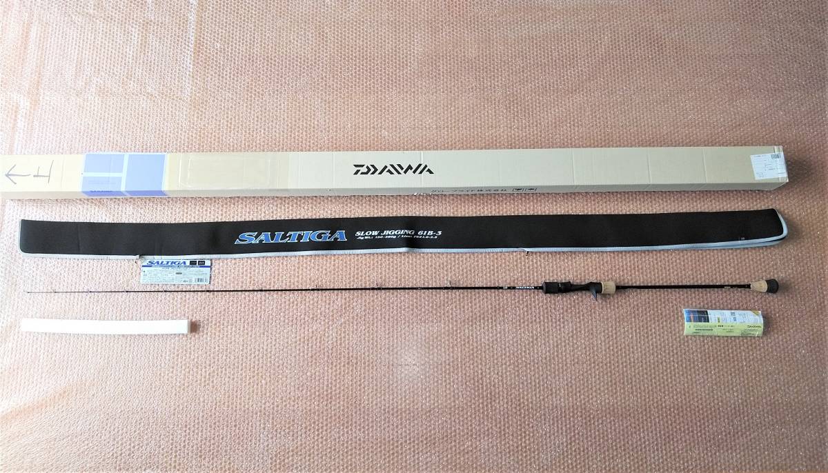 ダイワ ソルティガ Sj 61b 3 現行品 スロージギング アカムツ クロムツ ダイワ 売買されたオークション情報 Yahooの商品情報をアーカイブ公開 オークファン Aucfan Com