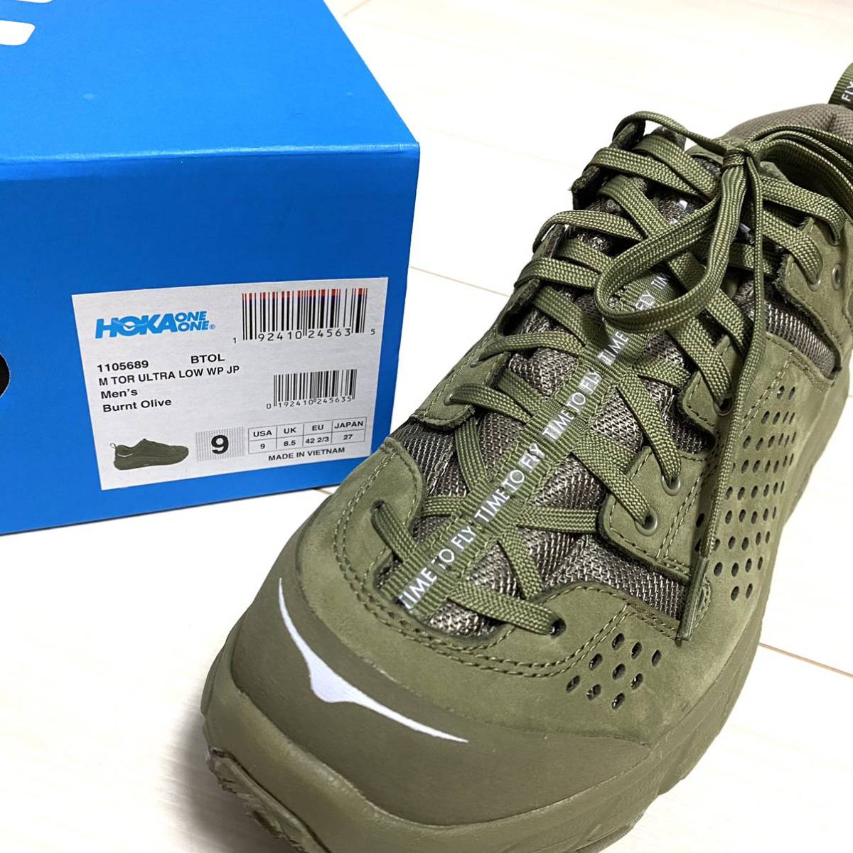 新品未使用 HOKA ONE ONE 1105689 BTOL M TOR ULTRA LOW WP JP ホカ 