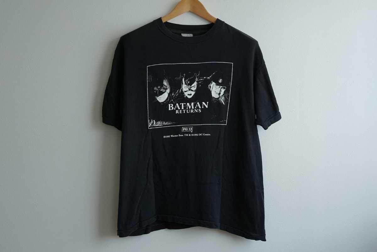 XL【1992年】BATMAN ヴィンテージ JOKER ジョーカー ダークナイト T 