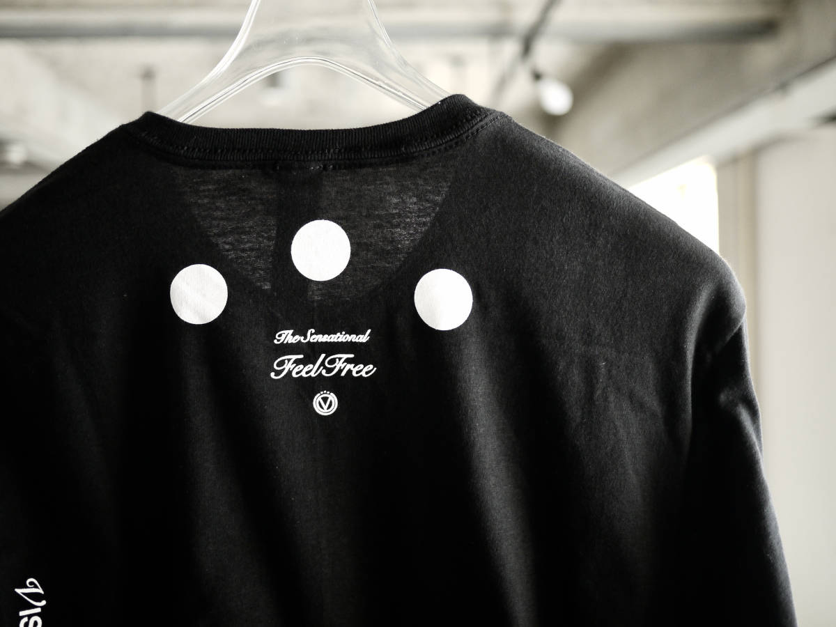 極少入荷 NY購入/L/BLACK/Hanes nano-T ''CAMPIONE''Long Sleeve T-Shirts''Crucible''/ロンハーマン/ロンT