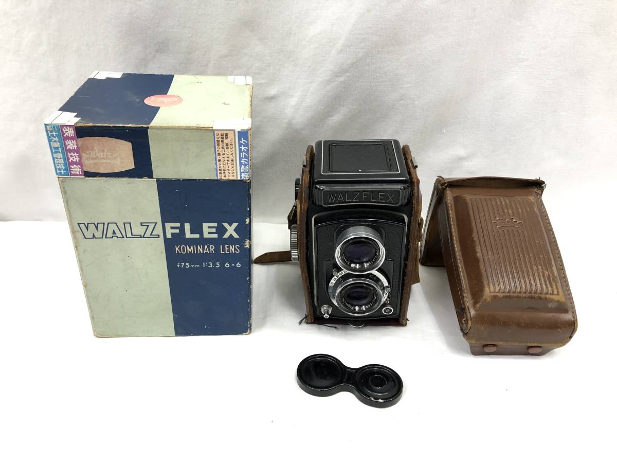 WALZFLEX Kominar ケース 箱付き ジャンク 昭和レトロ ◇(EG) 動作 
