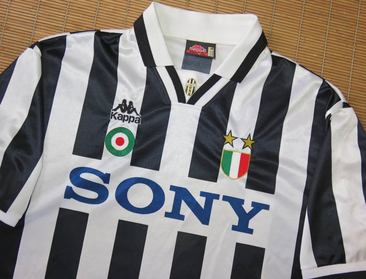 正規品 1995-96 ユベントス(イタリア)ホーム用 半袖 ユニフォーム 