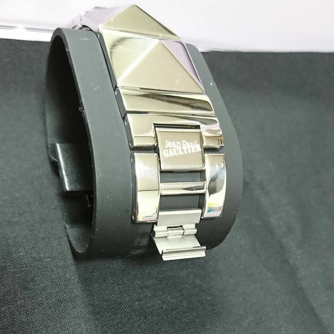 ジャンポールゴルチェ メンズ 腕時計 ベルト新品 ゴールド系 美品 