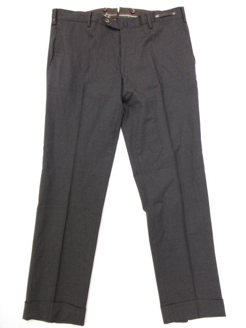 超美品 【ピーティーゼロウーノ PT01】STRETCH ウールスラックス