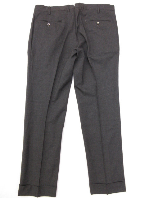超美品 【ピーティーゼロウーノ PT01】STRETCH ウールスラックス