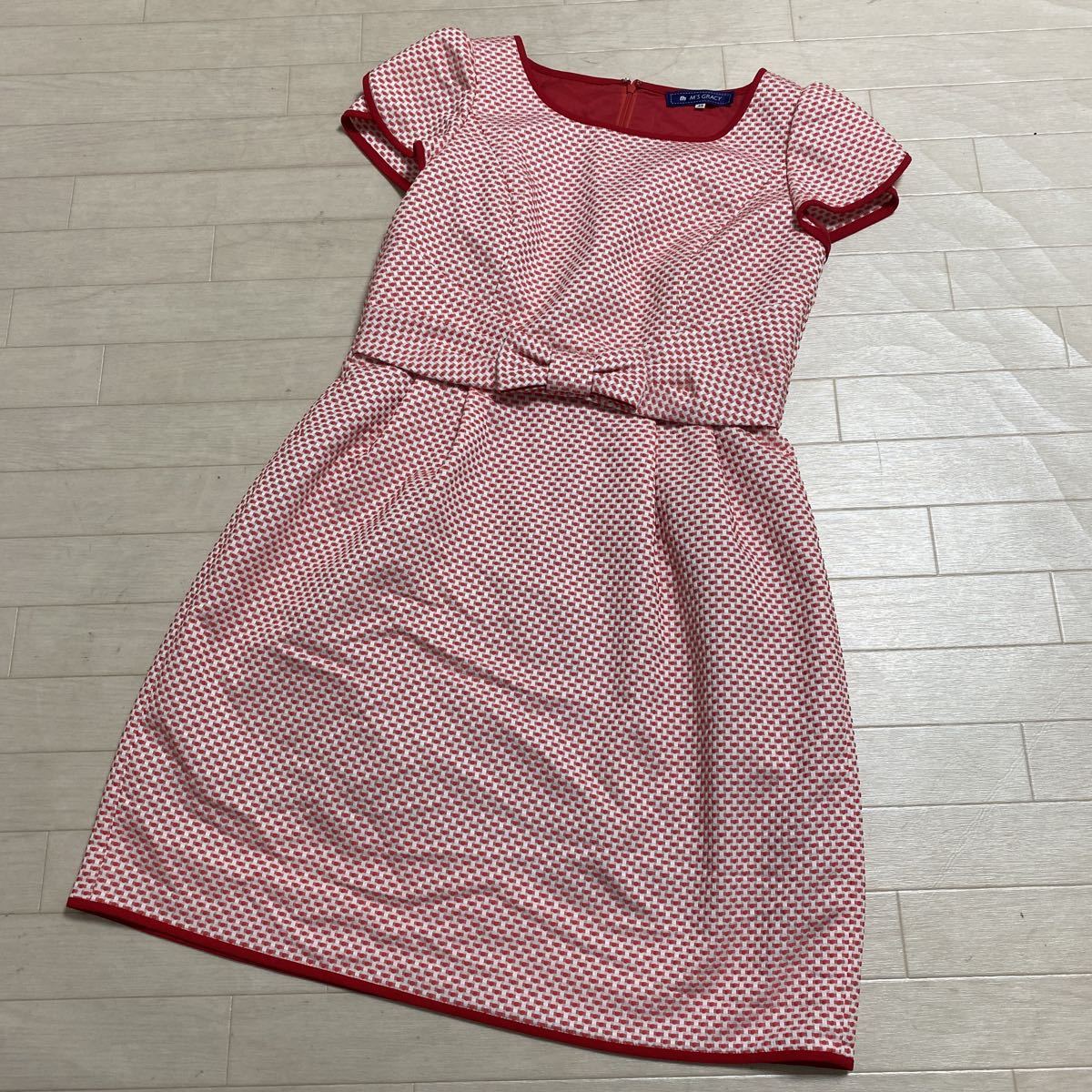 2088☆ M'S GRACY エムズグレイシー トップス ワンピース 半袖