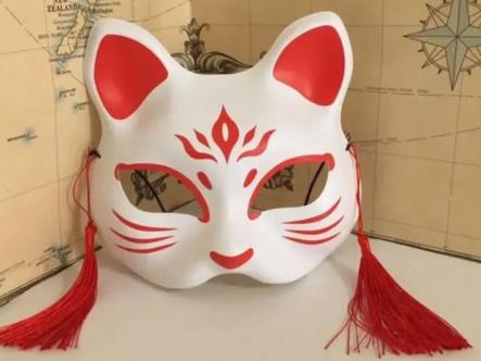 キャラおめん お面 祭り 縁日 ネット 話題 房付き 半面 猫面 紅白柄 花鳥風月絵柄 マスク 売買されたオークション情報 Yahooの商品情報をアーカイブ公開 オークファン Aucfan Com