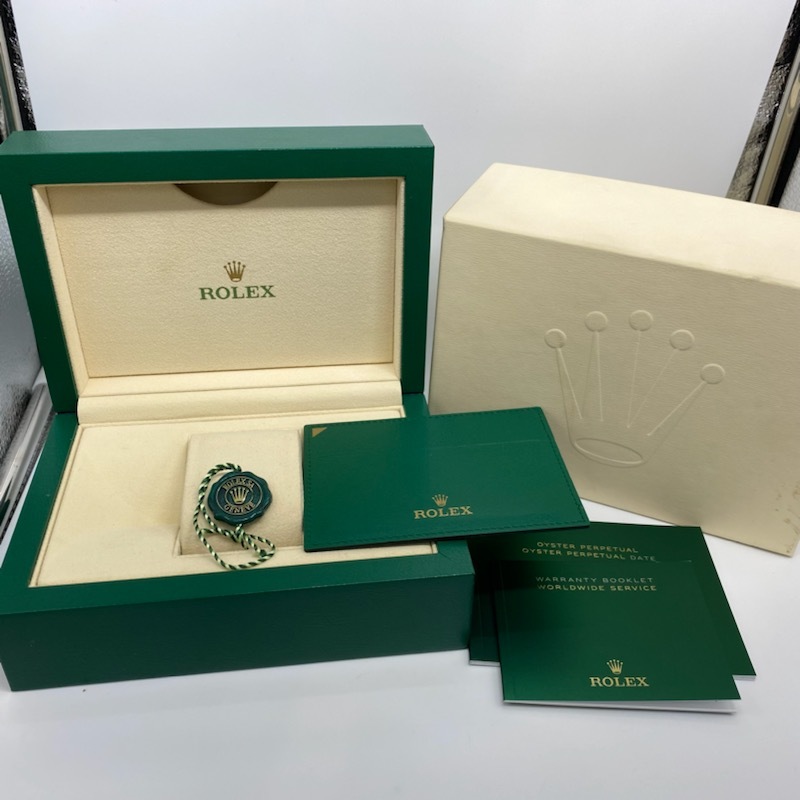 【ROLEX】ロレックス 箱 純正ボックス 冊子 グリーンタグ Mサイズ ①