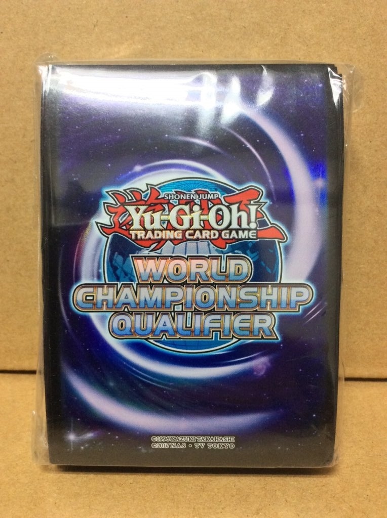 遊戯王 WCQ 2018 スリーブ 紫 80枚 未開封 遊戯王 スリーブ WCQ 80枚