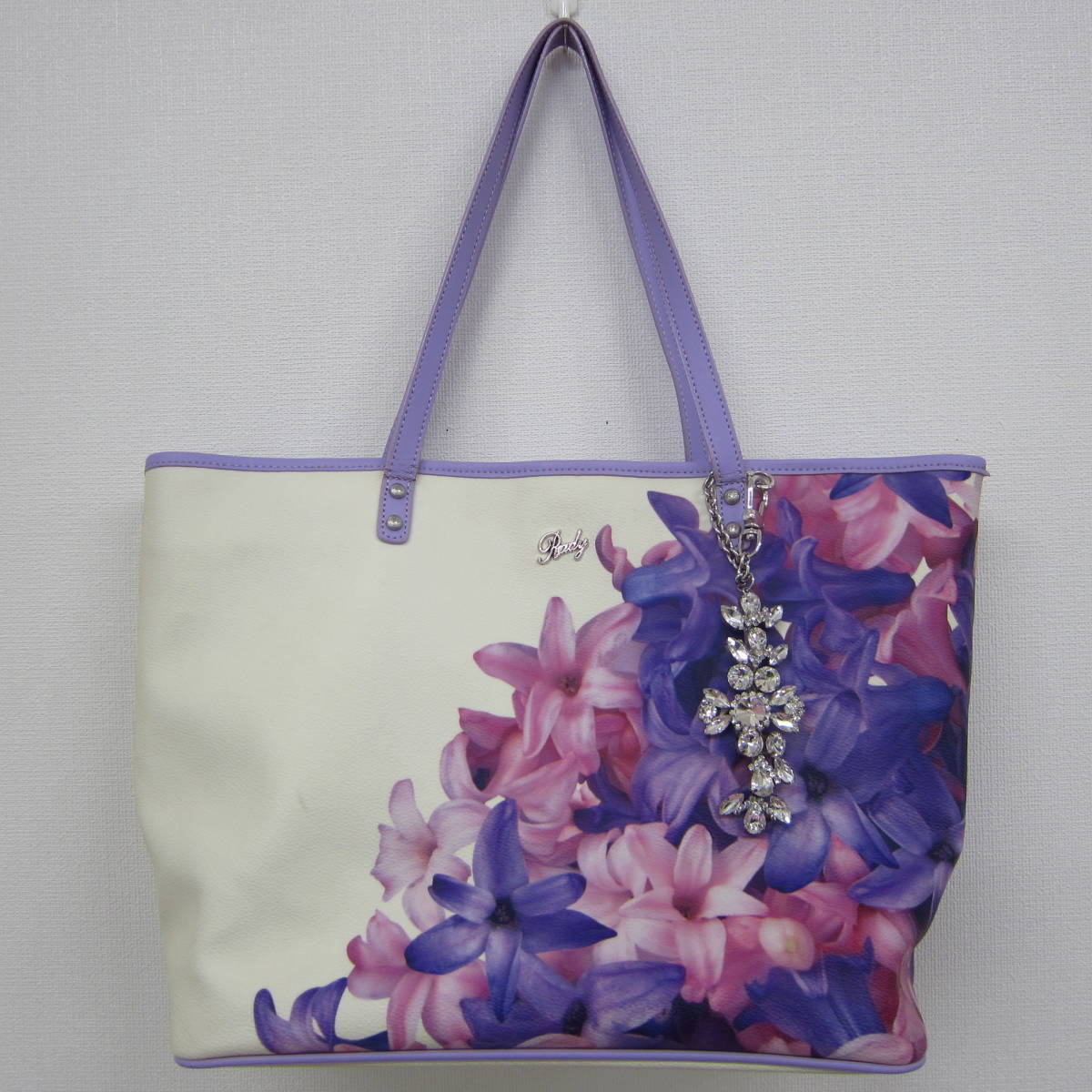 rady トートバック エレガンスフラワー ラベンダー パープル 紫 品  