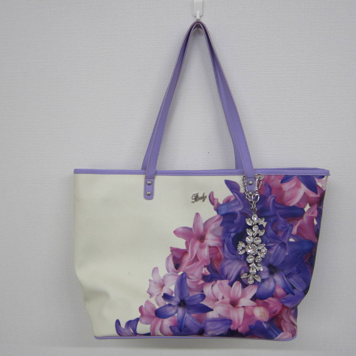 rady トートバック エレガンスフラワー ラベンダー パープル 紫 品 