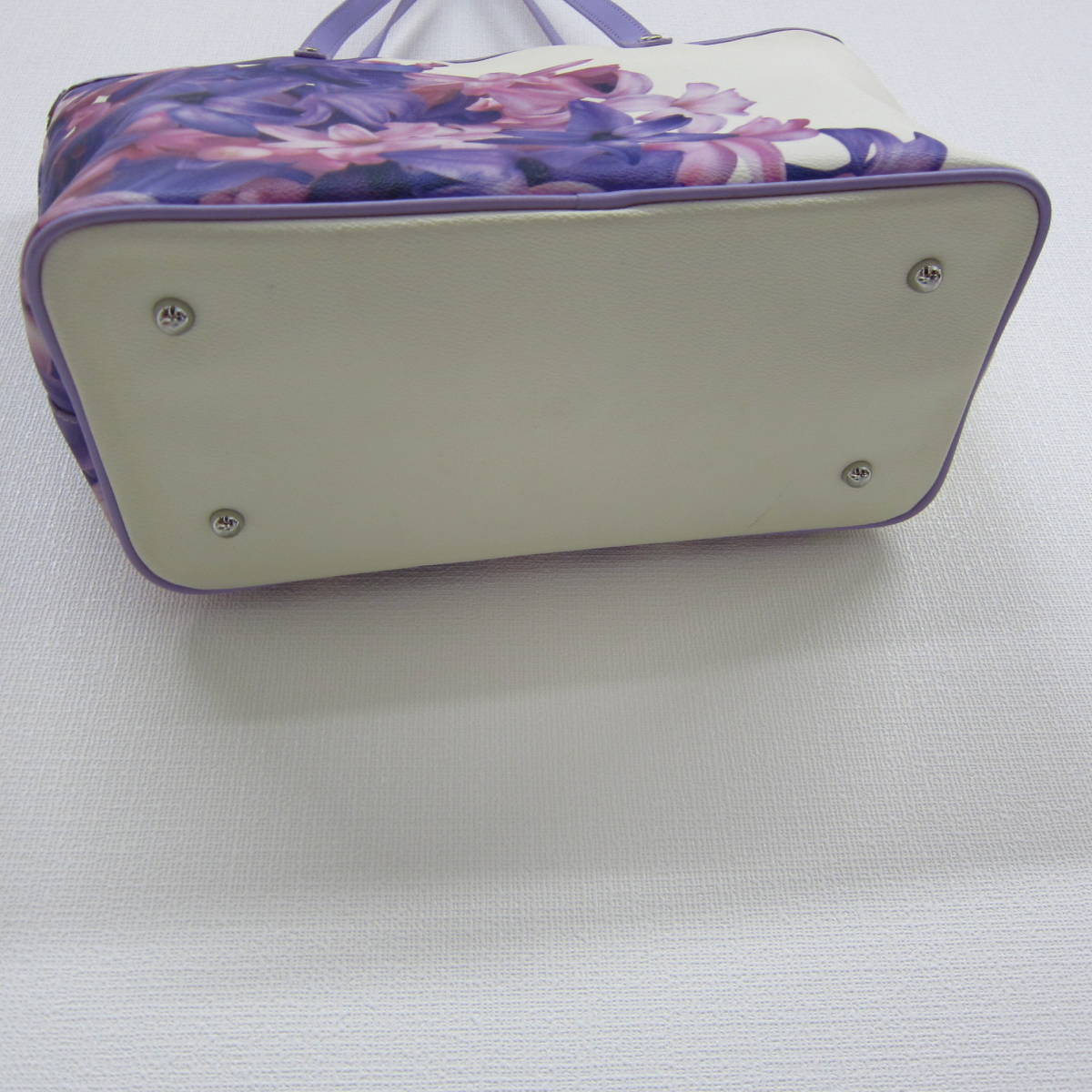 rady トートバック エレガンスフラワー ラベンダー パープル 紫 品 