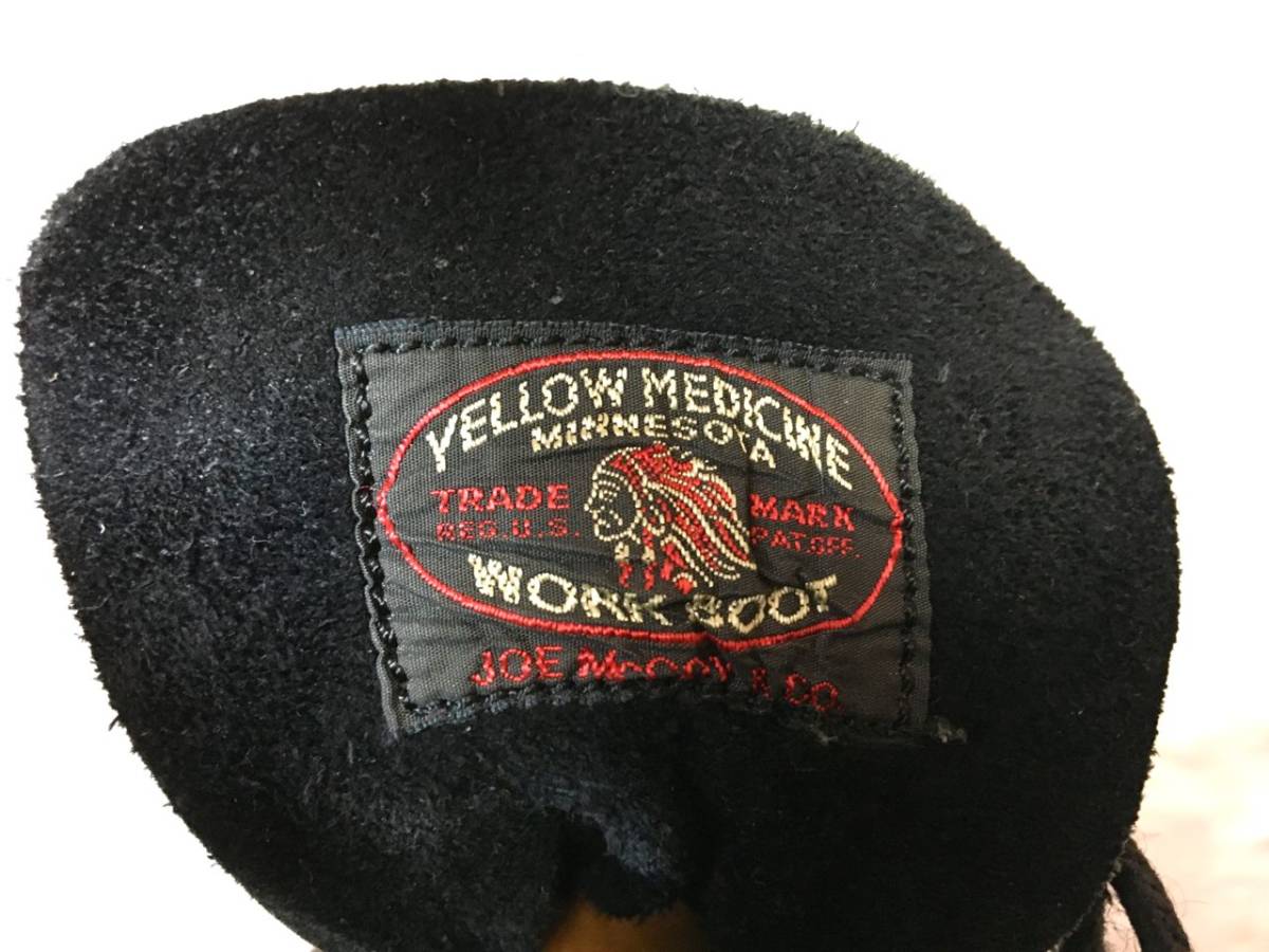 JOE McCOY YELLOW MEDICINE 早い ラインマンブーツ
