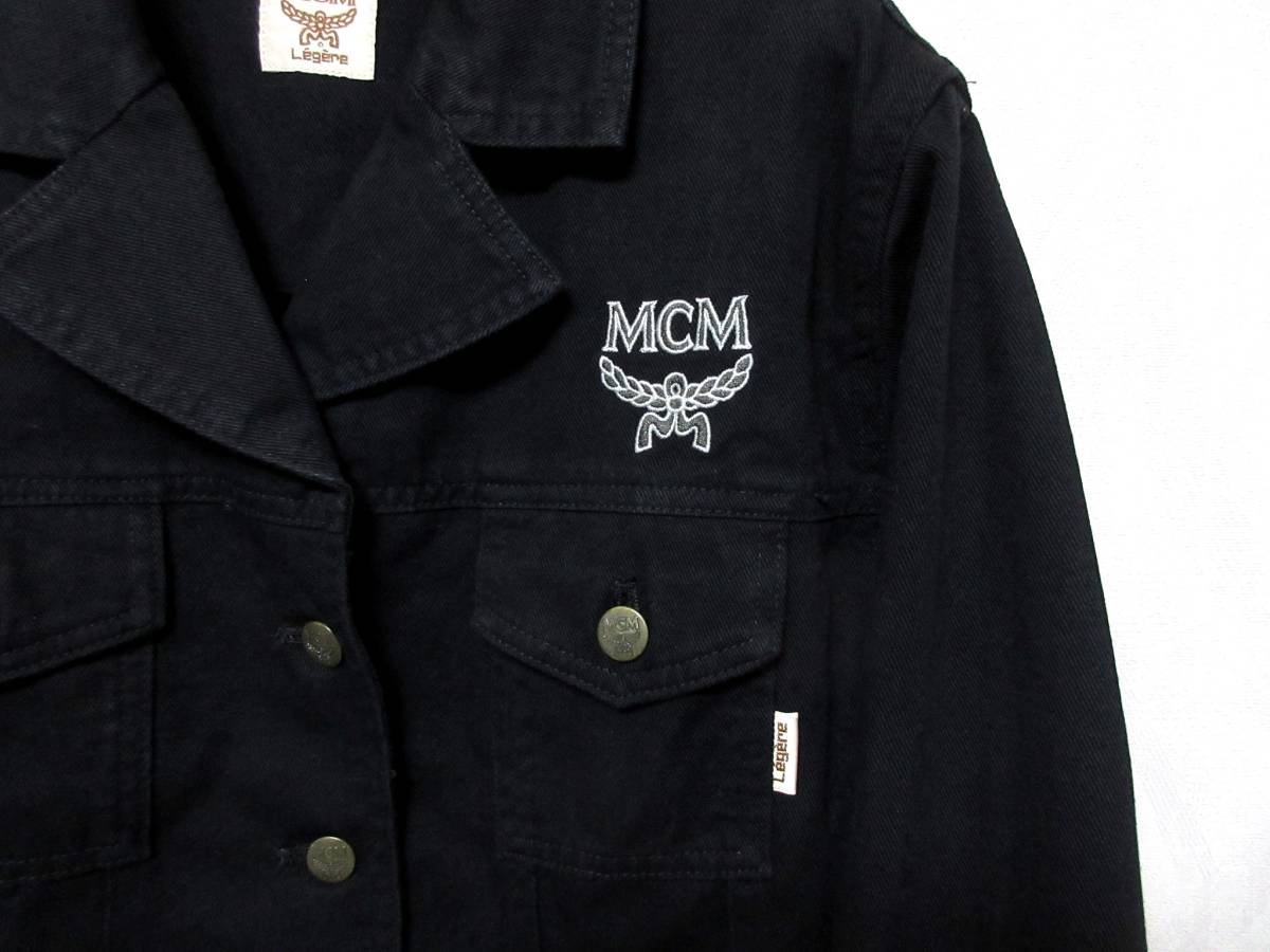 MCM ダウンジャケット MCMエムシーエム フード(取り外し可能 黒 